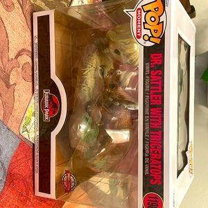 Funko Pop Dr.Sattler with Triceratops